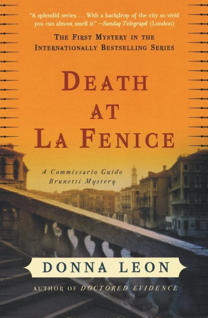 Cover for book Death at La Fenice